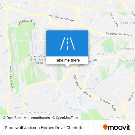 Stonewall Jackson Homes Drive map