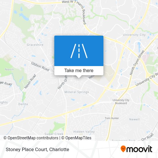 Stoney Place Court map
