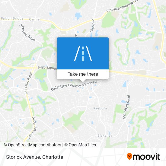 Mapa de Storick Avenue