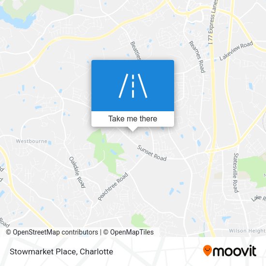 Stowmarket Place map