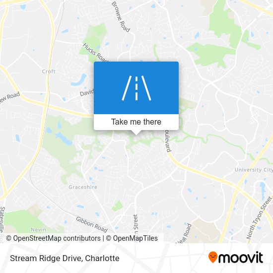 Stream Ridge Drive map