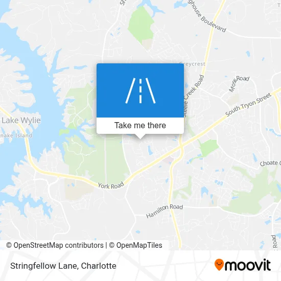 Stringfellow Lane map