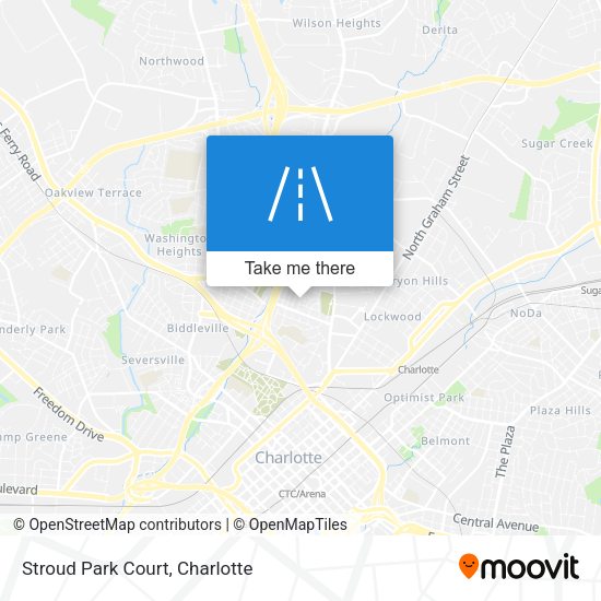 Stroud Park Court map