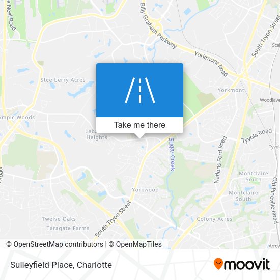 Sulleyfield Place map