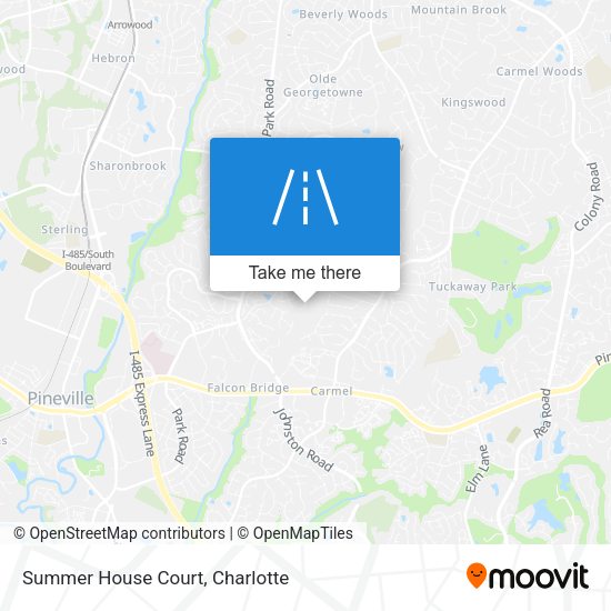 Summer House Court map