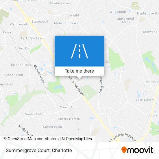 Summergrove Court map