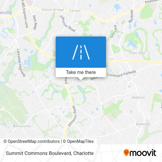 Summit Commons Boulevard map