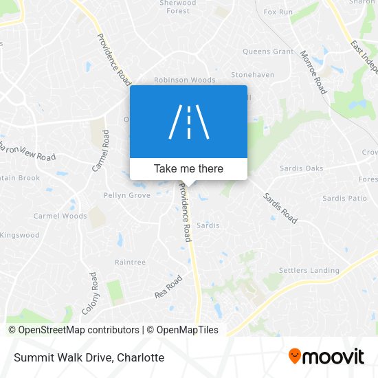 Mapa de Summit Walk Drive