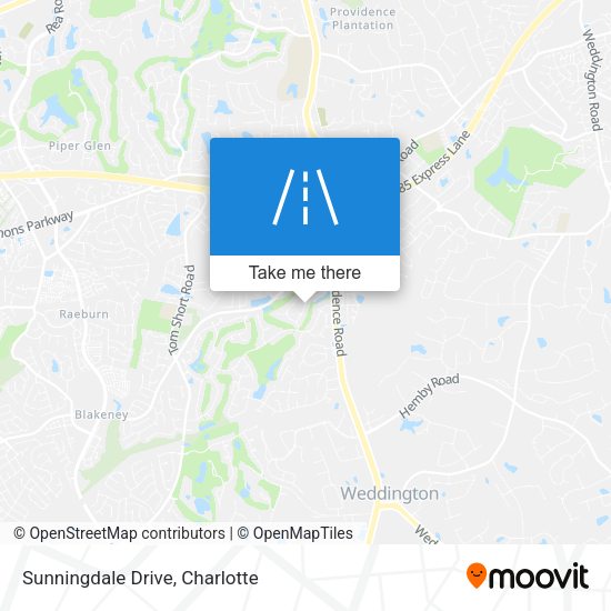 Sunningdale Drive map