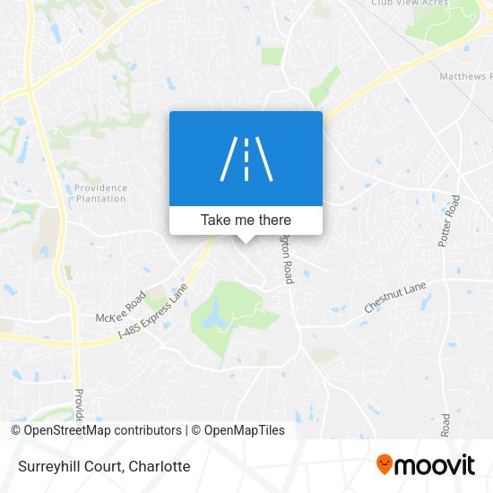Mapa de Surreyhill Court