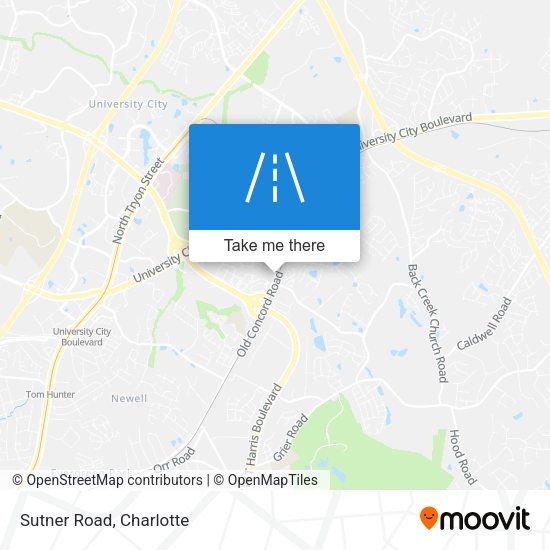 Mapa de Sutner Road