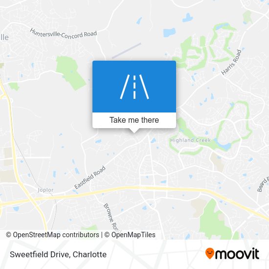 Mapa de Sweetfield Drive