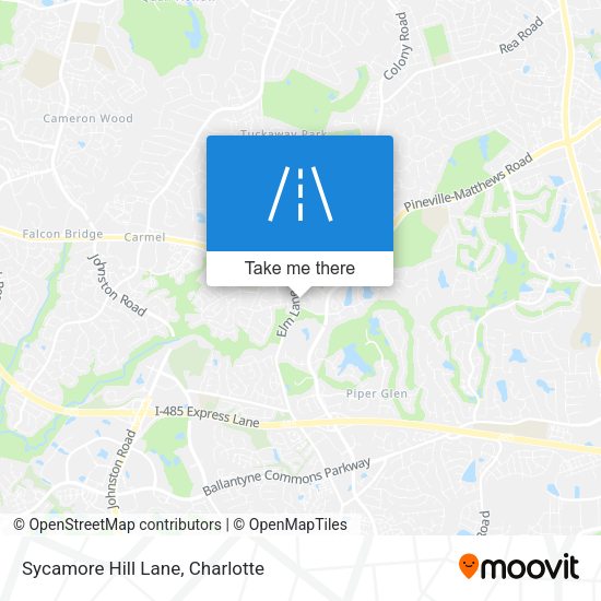 Mapa de Sycamore Hill Lane