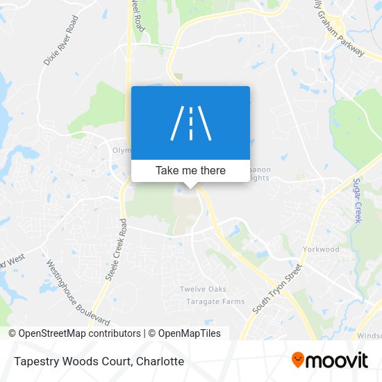 Tapestry Woods Court map