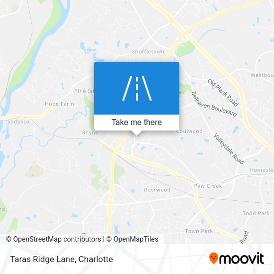 Mapa de Taras Ridge Lane