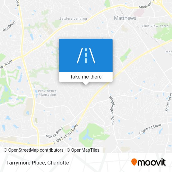 Mapa de Tarrymore Place