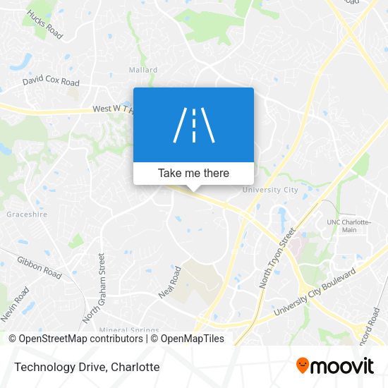 Mapa de Technology Drive