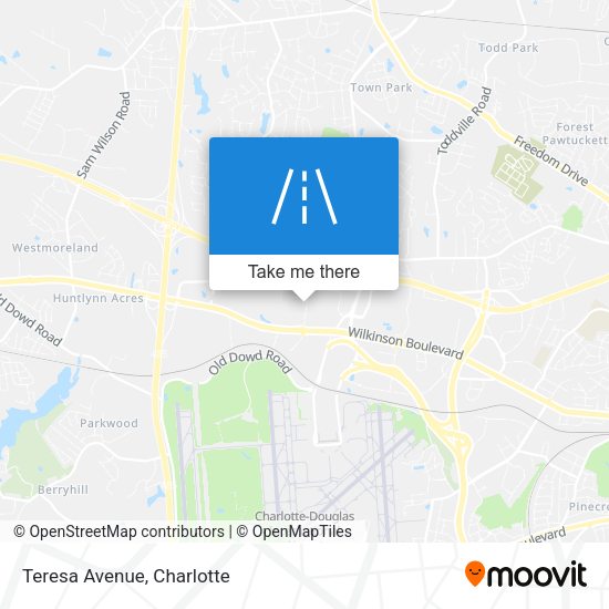 Mapa de Teresa Avenue