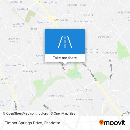 Timber Springs Drive map