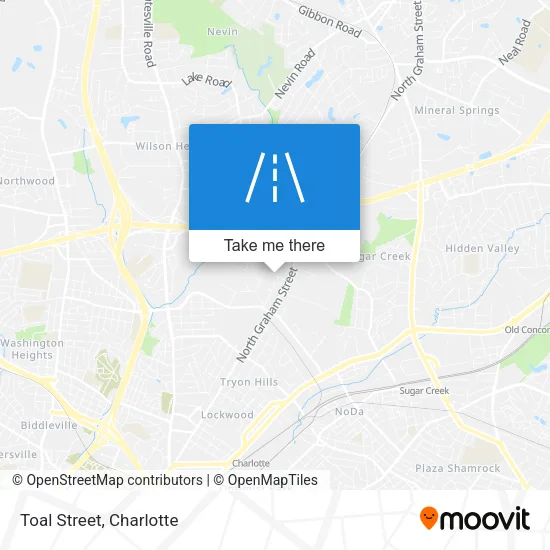 Toal Street map