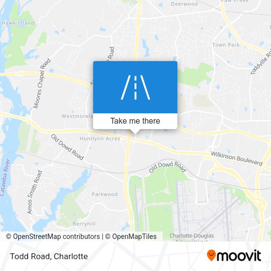 Mapa de Todd Road