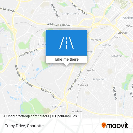 Mapa de Tracy Drive