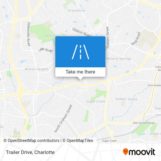 Mapa de Trailer Drive