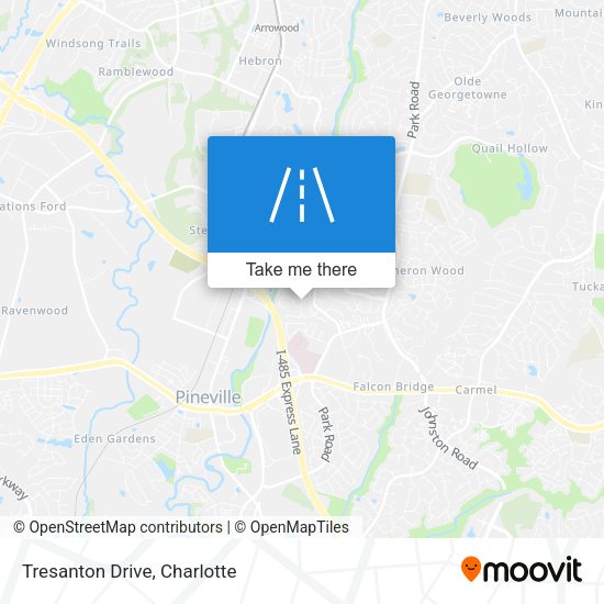 Mapa de Tresanton Drive