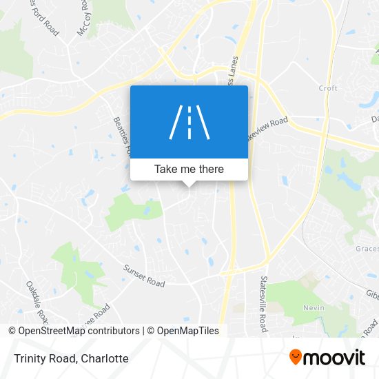 Mapa de Trinity Road