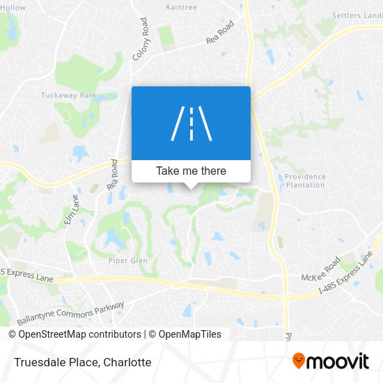Mapa de Truesdale Place