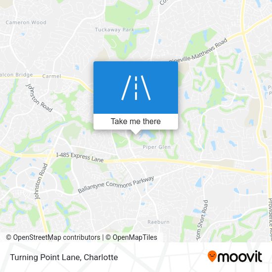 Turning Point Lane map