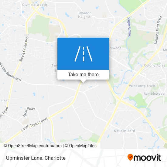 Mapa de Upminster Lane