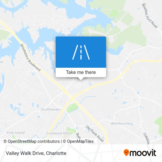 Mapa de Valley Walk Drive
