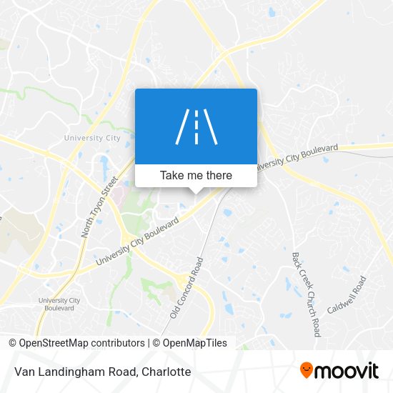 Mapa de Van Landingham Road