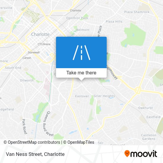 Mapa de Van Ness Street