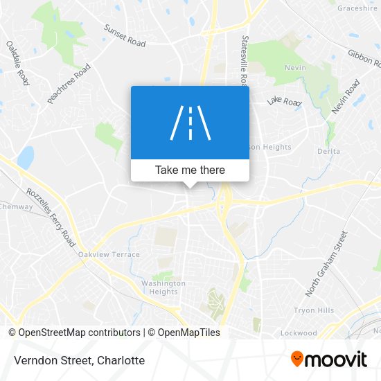 Mapa de Verndon Street