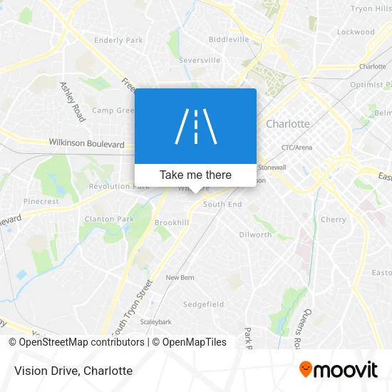 Vision Drive map