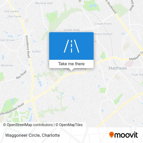 Mapa de Waggoneer Circle