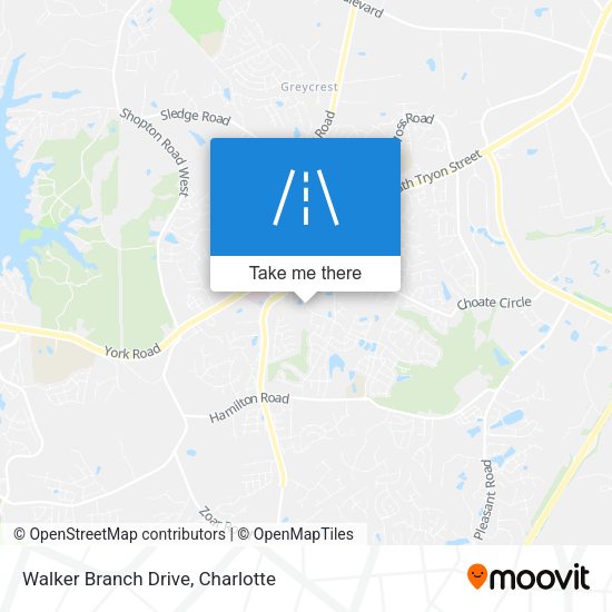 Mapa de Walker Branch Drive