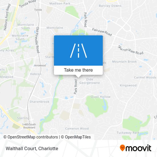 Mapa de Walthall Court