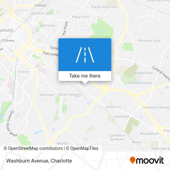 Mapa de Washburn Avenue