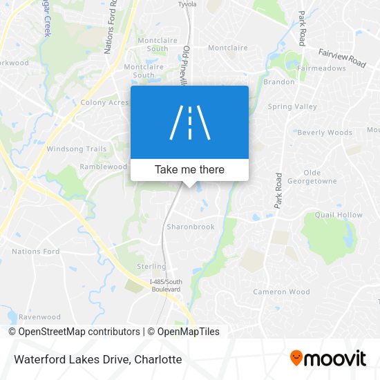 Waterford Lakes Drive map