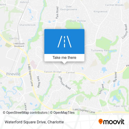 Waterford Square Drive map