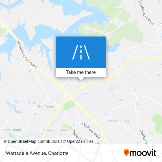 Wattsdale Avenue map