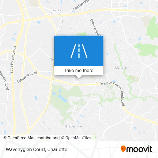 Waverlyglen Court map