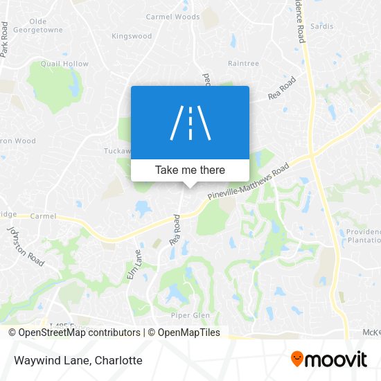 Mapa de Waywind Lane