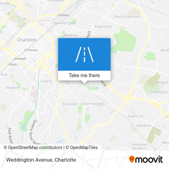 Mapa de Weddington Avenue