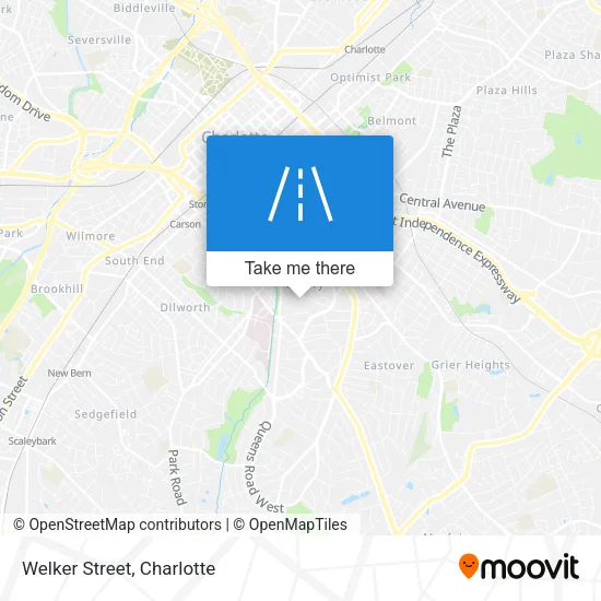 Welker Street map