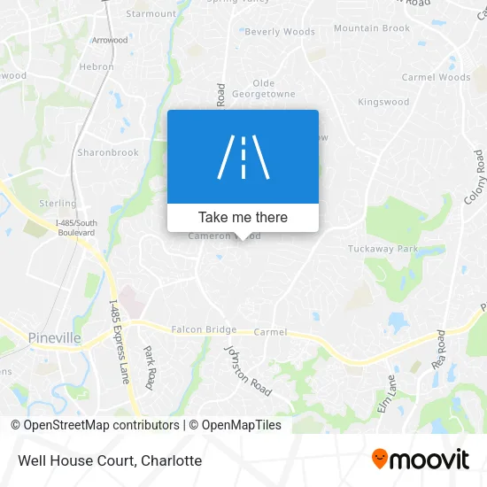 Well House Court map