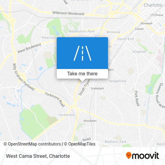 Mapa de West Cama Street